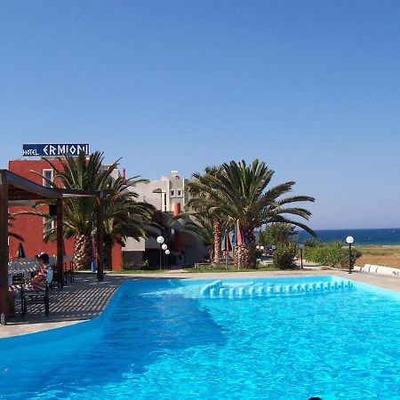 Ermioni Hotel Paralia Kourna Bagian luar foto