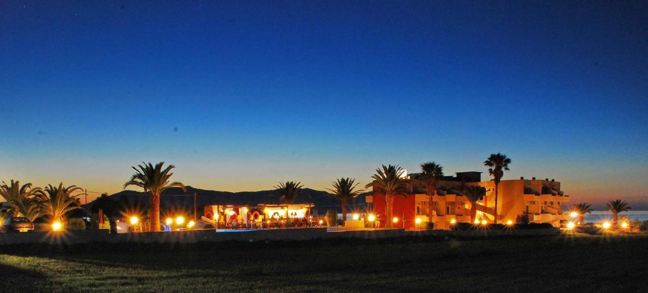 Ermioni Hotel Paralia Kourna Bagian luar foto