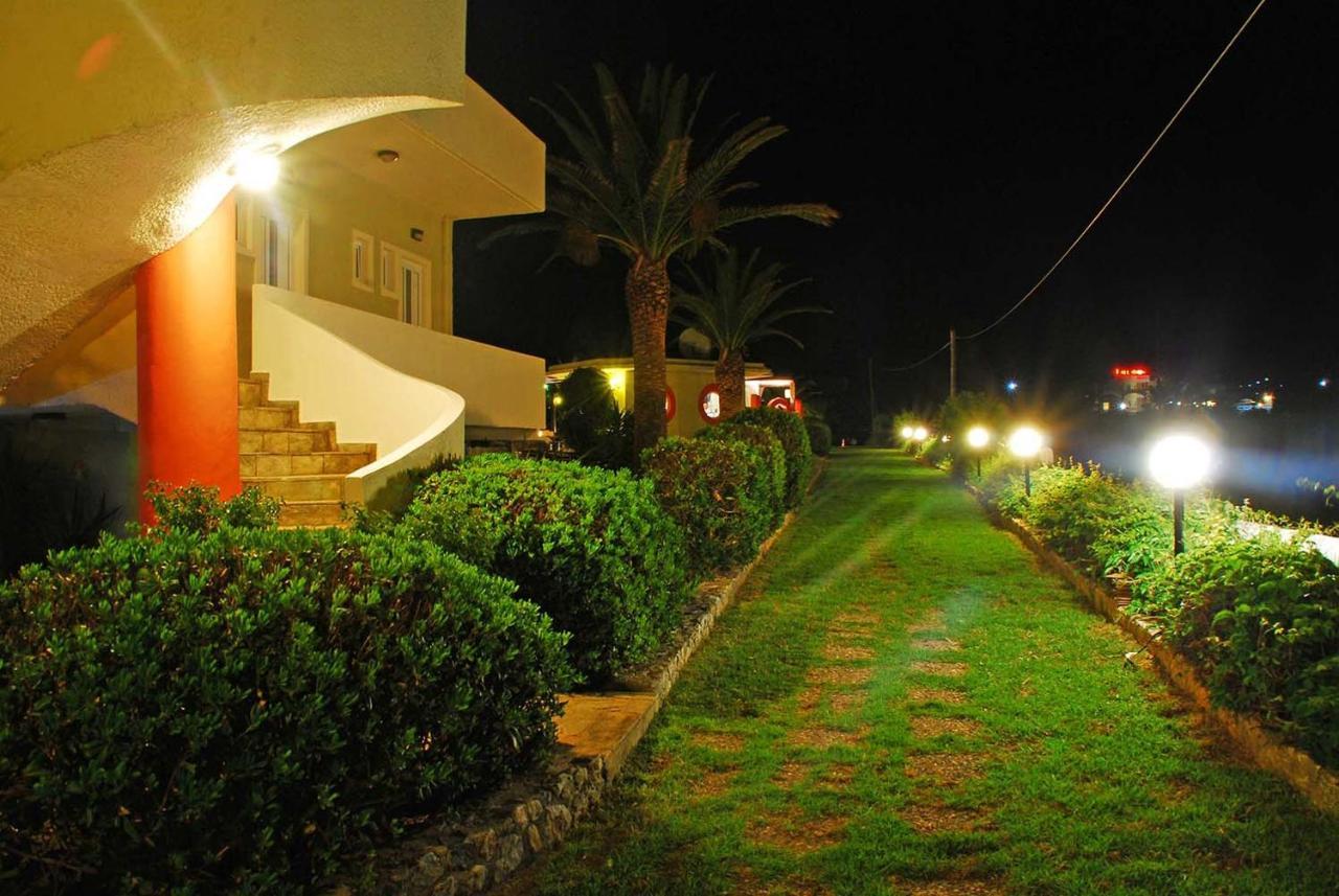 Ermioni Hotel Paralia Kourna Bagian luar foto
