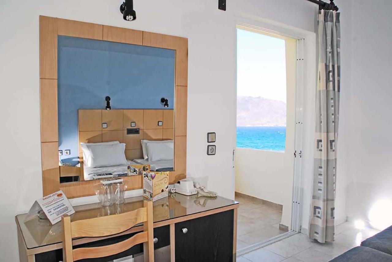 Ermioni Hotel Paralia Kourna Bagian luar foto