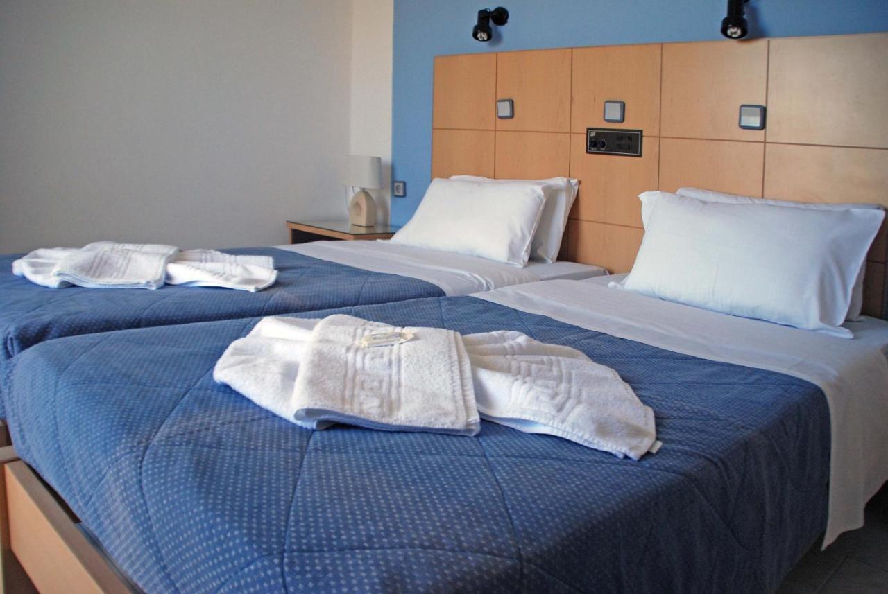 Ermioni Hotel Paralia Kourna Bagian luar foto
