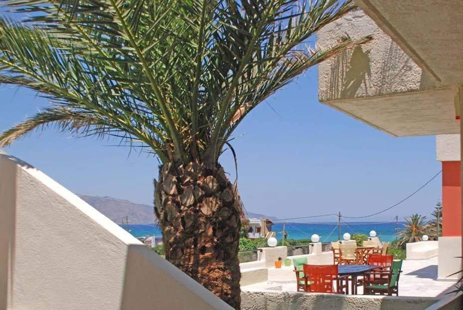 Ermioni Hotel Paralia Kourna Bagian luar foto