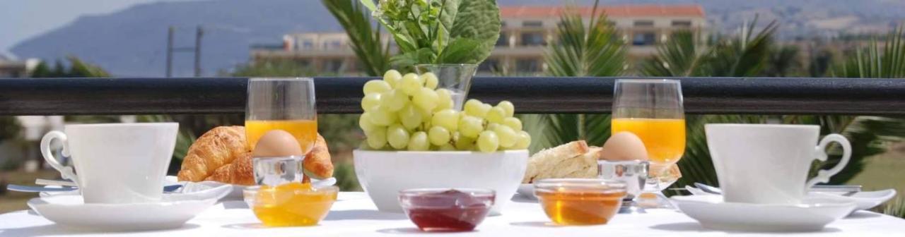 Ermioni Hotel Paralia Kourna Bagian luar foto